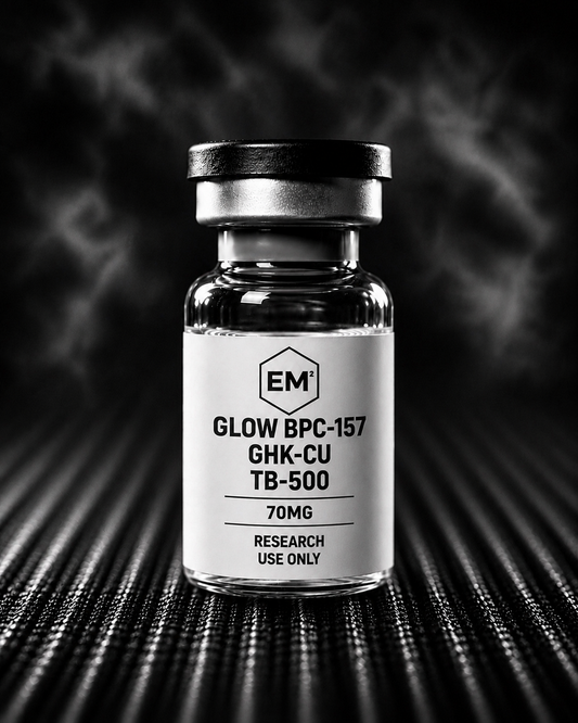 GLOW BPC-157 / GHK-CU / TB-500    (10MG,50MG,10MG
